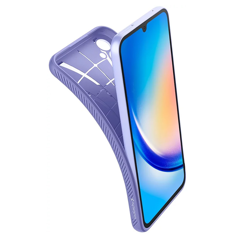 Spigen Samsung A34, Liquid Air, Awesome Violet