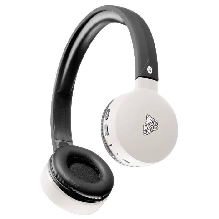 Наушники для домашнего развлечения Cellularline Music Sound, Bluetooth, Белый/Чёрный