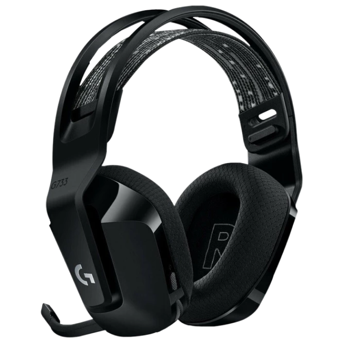 Căști gaming Logitech G733, Wireless/Cu fir, Negru