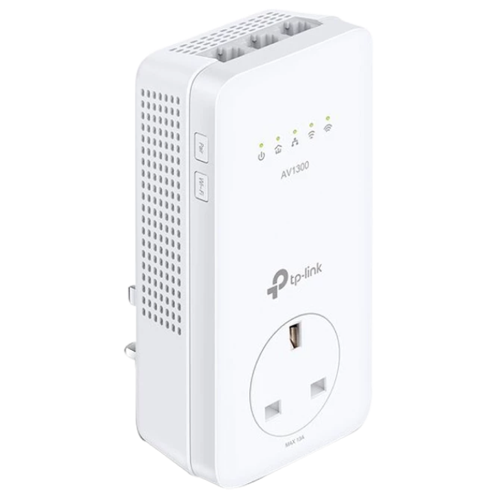 Powerline Adapter  TP-LINK TL-WPA8631P, AV1300, 1300 Mbps, Alb