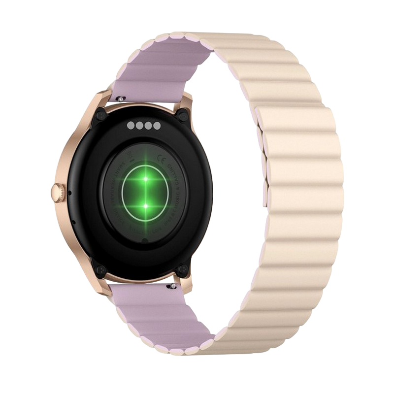 Kieslect Smart Watch Lora, Magnetic Strap, Gold