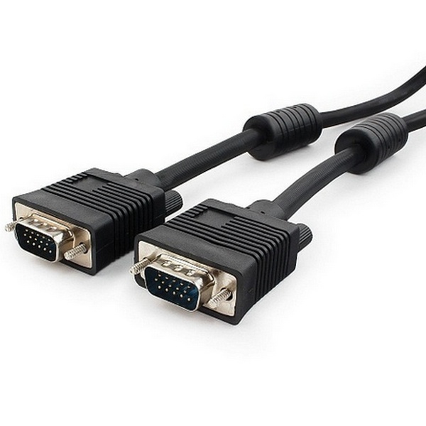 Cable VGA Premium 3.0m, HD15M/HD15M Black, Cablexpert, CC-PPVGA-10-B