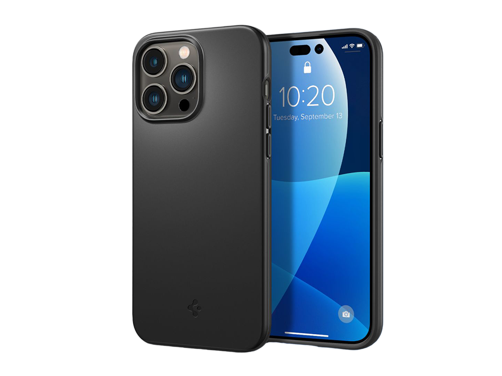 Spigen iPhone 14 Pro, Thin Fit, Black
