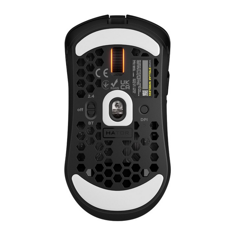 Mouse Wireless HATOR Stellar Cu fir / Fără fir Negru