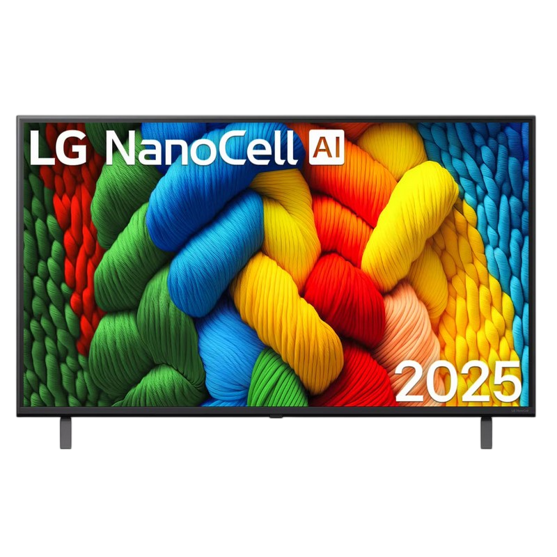 43" Nanocell SMART Телевизор LG 43NANO81A6A, 3840x2160 4K UHD, webOS, Черный