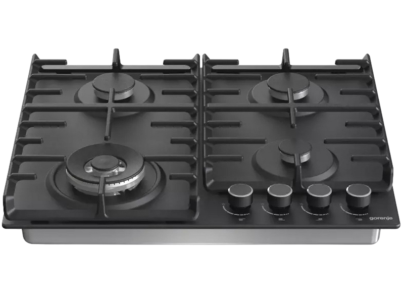 Газовая варочная панель Gorenje GW 642 AB, Чёрный