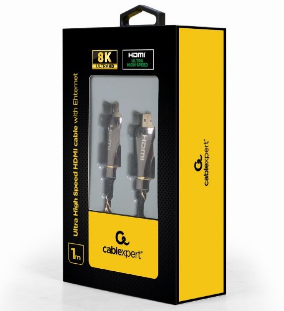 Видеоадаптер Cablexpert CCBP-HDMIPCC-1M, HDMI (M) - HDMI (M), 1м, Разноцветный