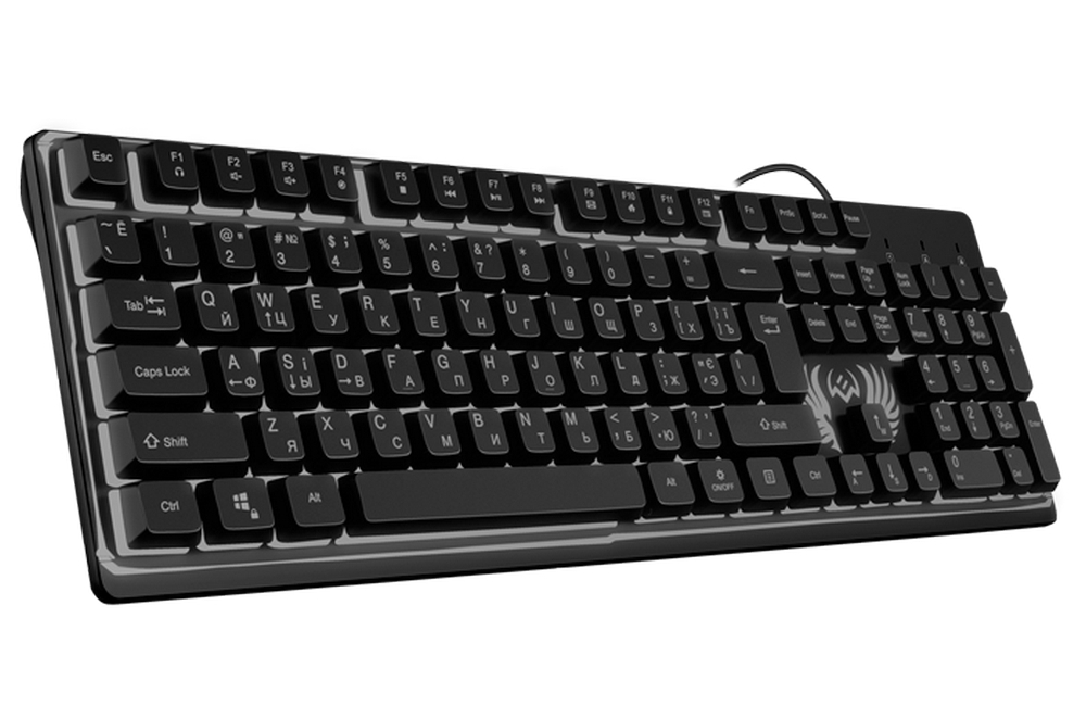 Клавиатура SVEN KB-G8000, Проводное, Чёрный