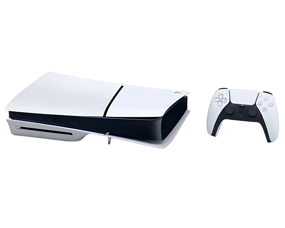 Consolă de jocuri SONY PlayStation 5 Slim Disc Edition+Fortnite Flowering Chaos Alb