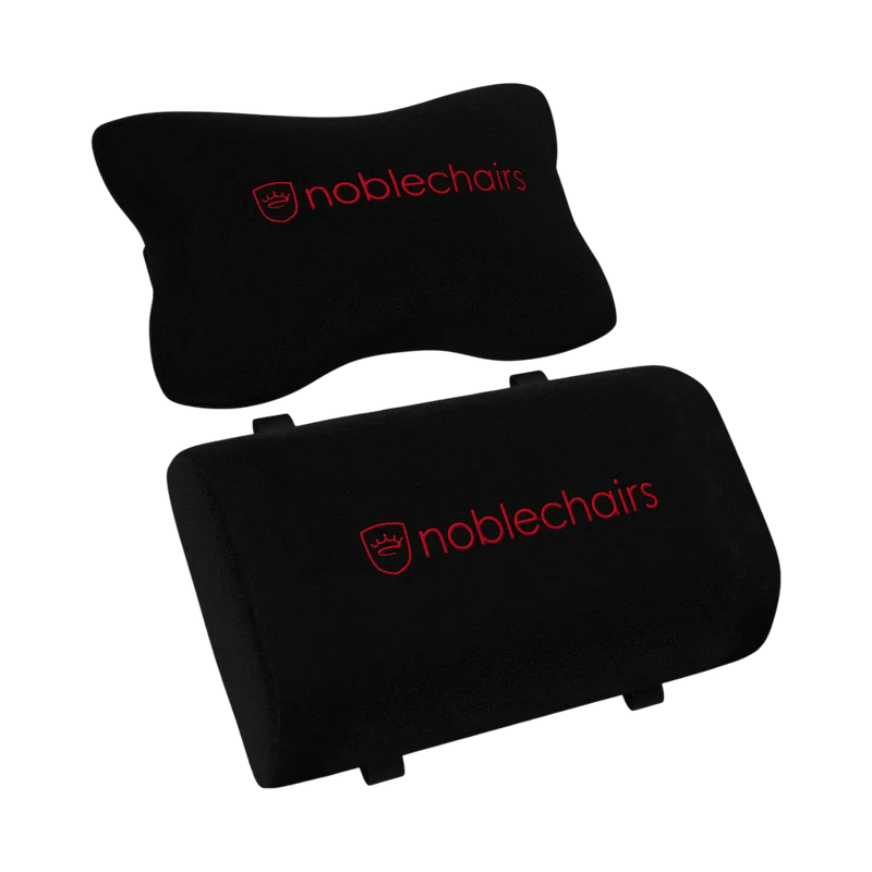 Игровое кресло Noblechairs Epic, Искусственная кожа, Черный/Красный