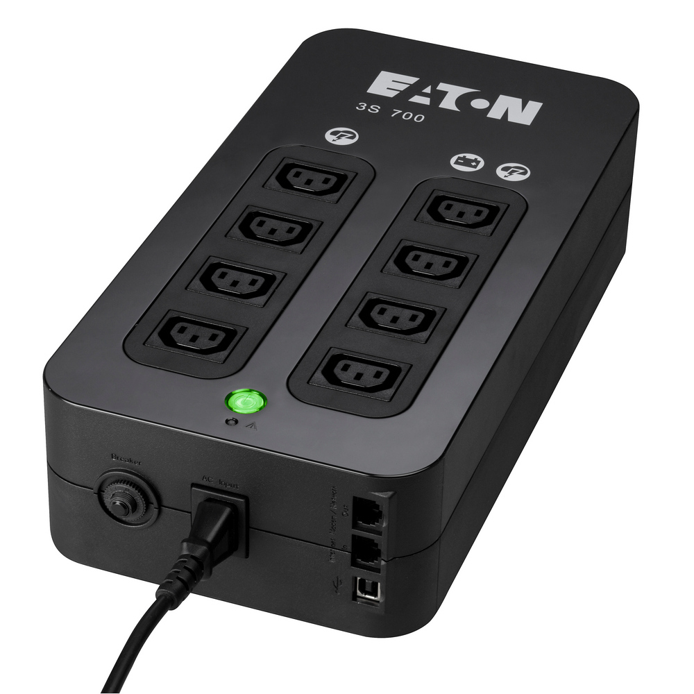 Sursă de alimentare neîntreruptibilă Eaton 3S700IEC, Offline, 700VA, Turn