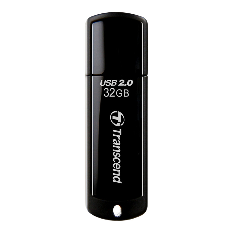 USB Flash накопитель Transcend JetFlash 350, 32Гб, Чёрный