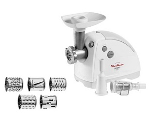 Mașină de tocat carne Moulinex HV8 ME626132, Alb