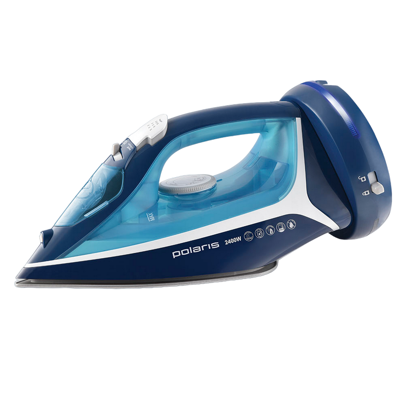 Fier de călcat Polaris PIR 2444K, 2400W, Albastru/Alb