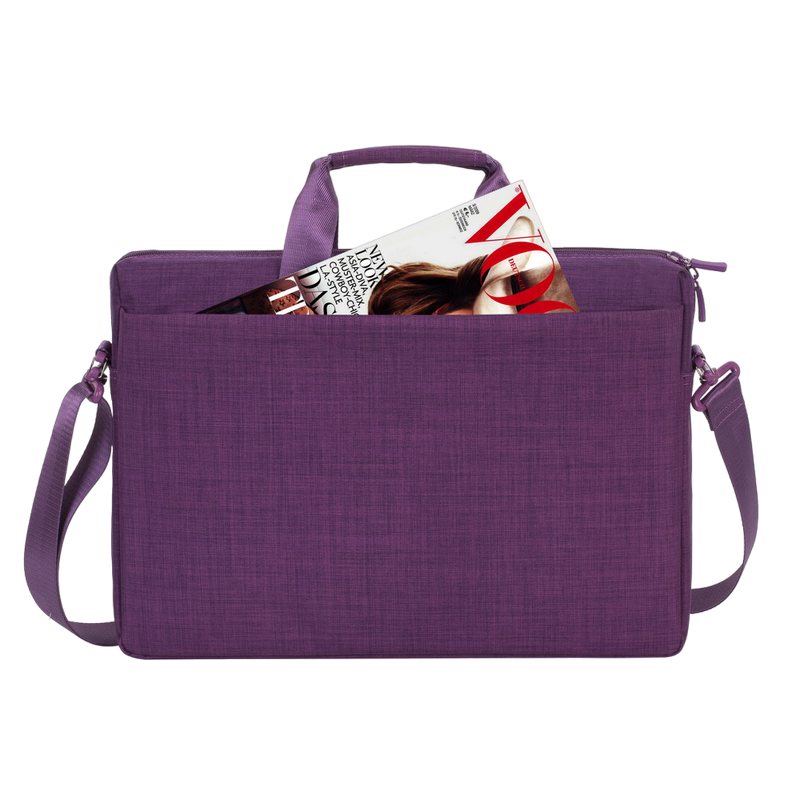 Geantă pentru Laptop Rivacase Biscayne, 15.6", Poliester, Violet