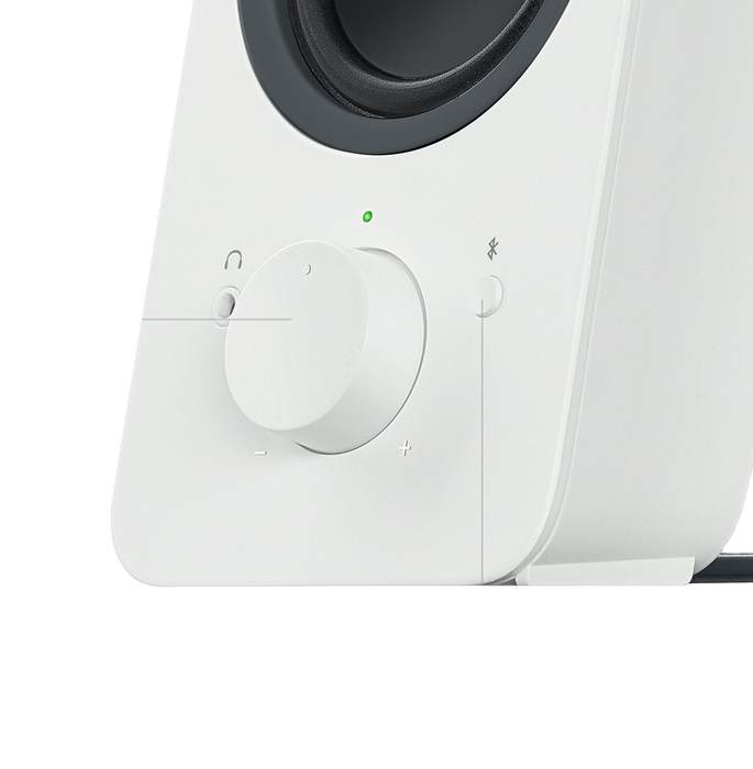 Speakers Logitech Z207 10W RMS, .3.5mm/Bluetooth, White