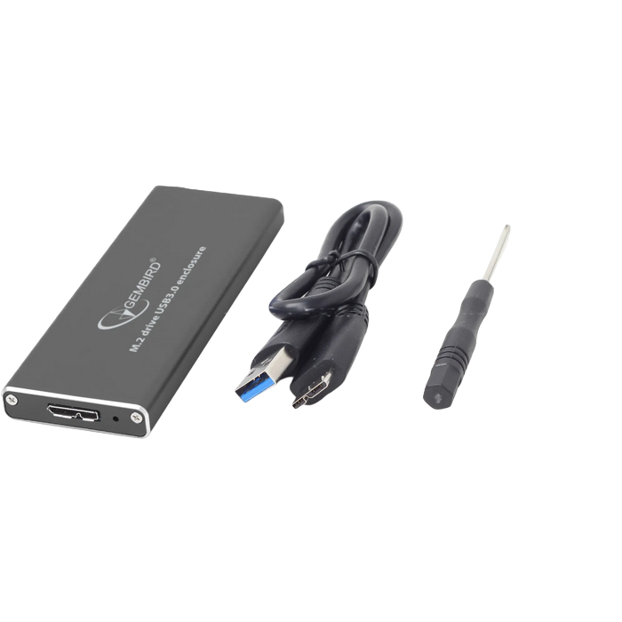 Портативный корпус для SSD Gembird EE2280-U3C-01, Серый (EE2280-U3C-01)