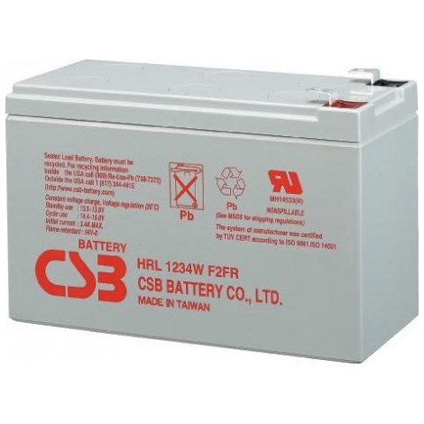 Baterie UPS 12V/   9AH CSB HRL 1234WF2 up to 8 Years