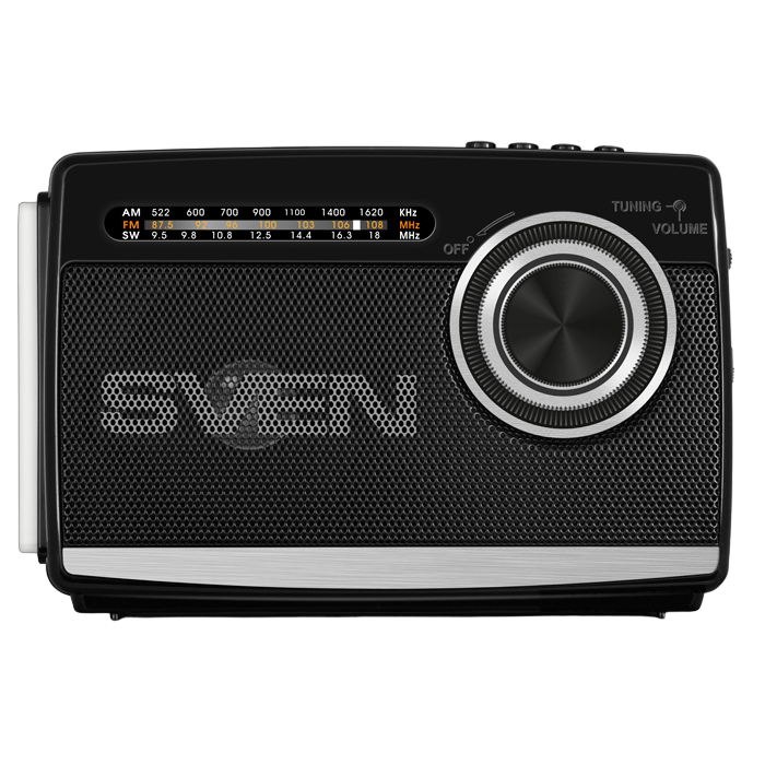 Портативное радио SVEN SRP-535, Чёрный