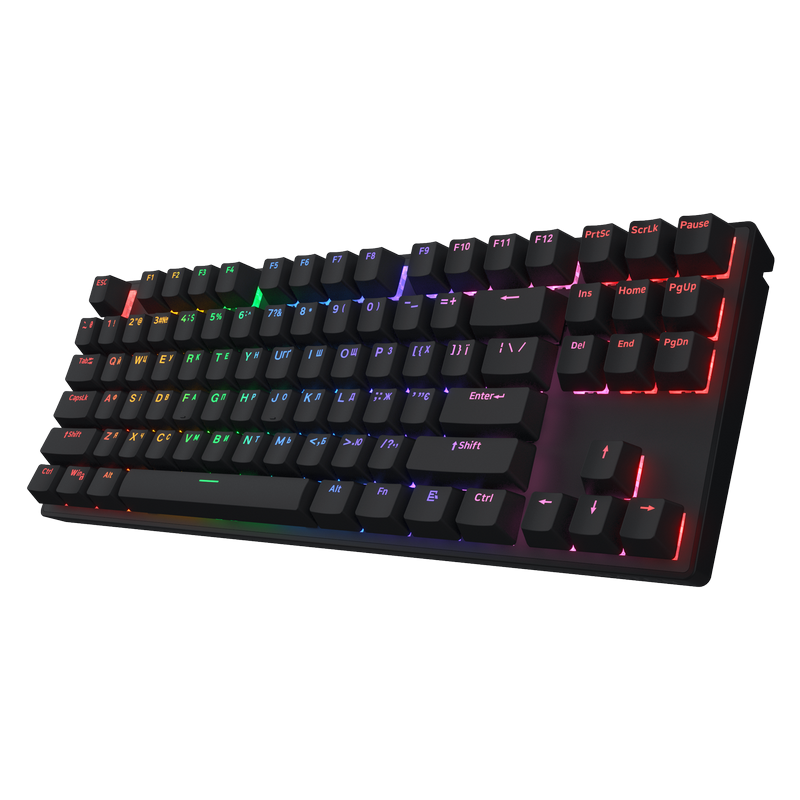 Tastatură HATOR Icefall Mecha TKL Mecanic Negru