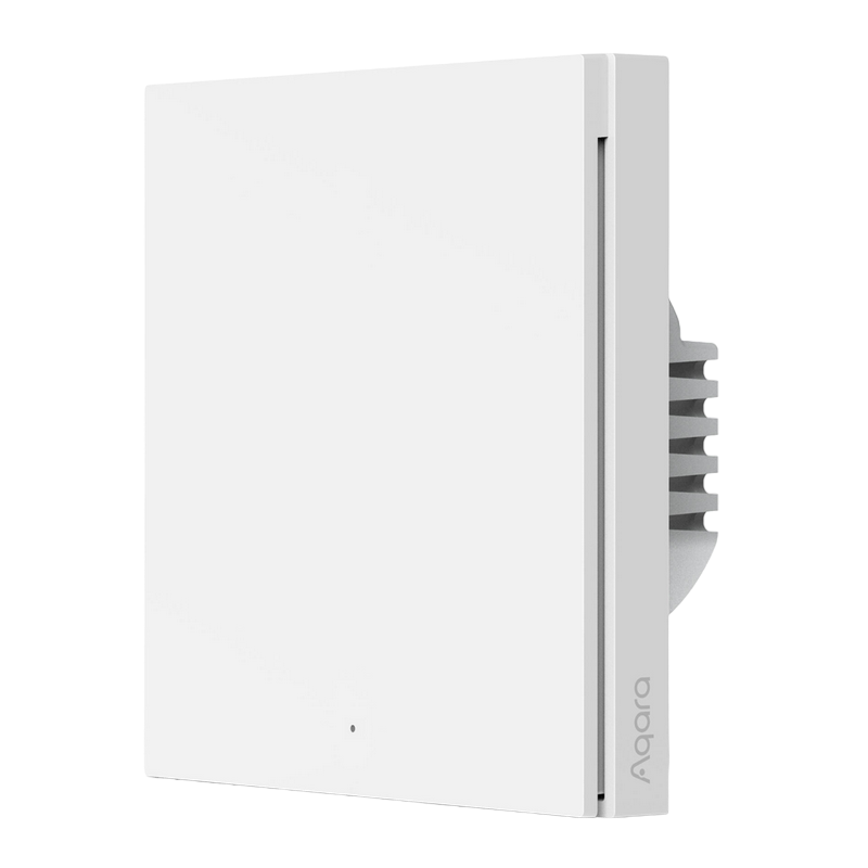 Întrerupător inteligent AQARA Smart Wall Switch H1, Alb
