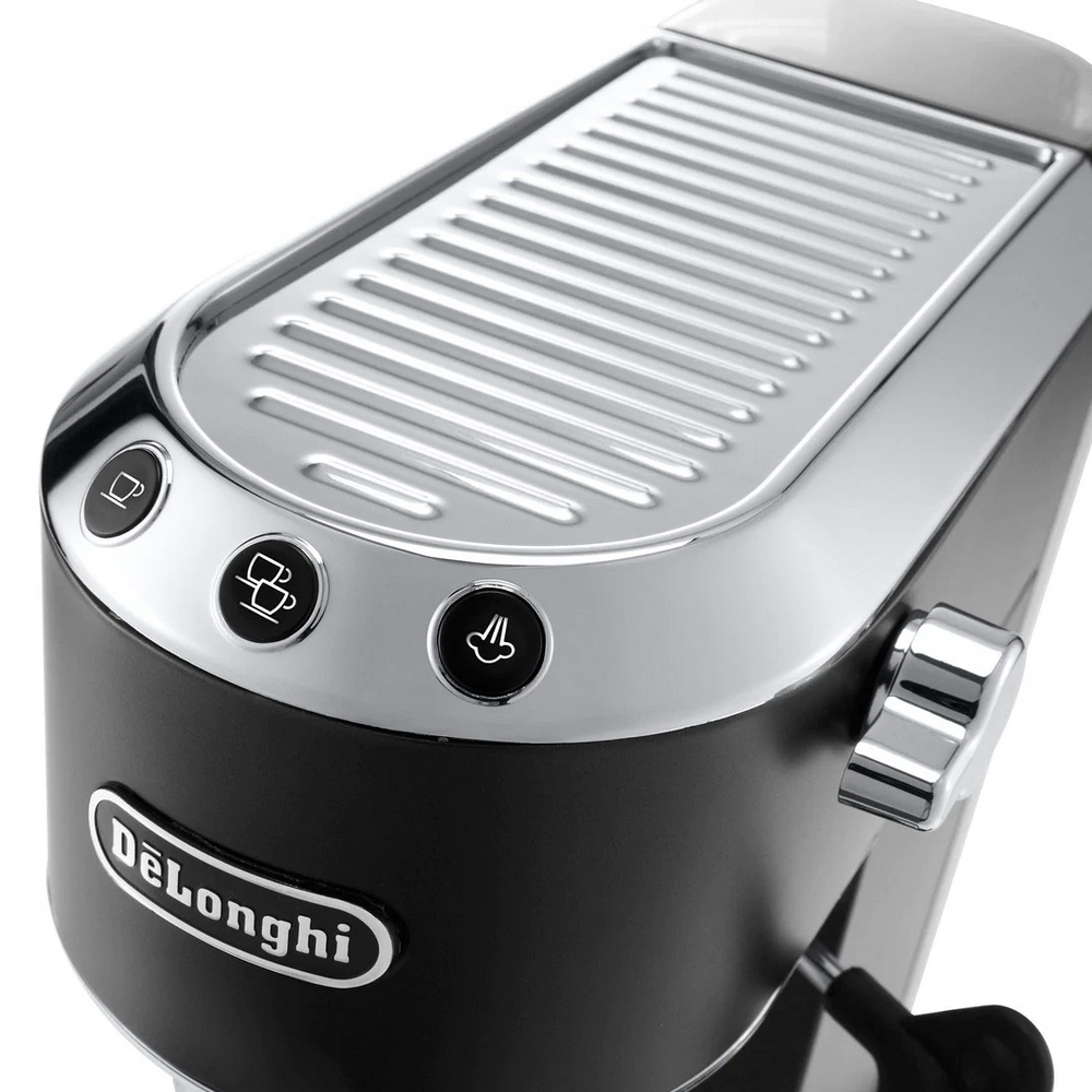Cafetiera manuala DeLonghi Dedica Pump Espresso, 1300W, Negru