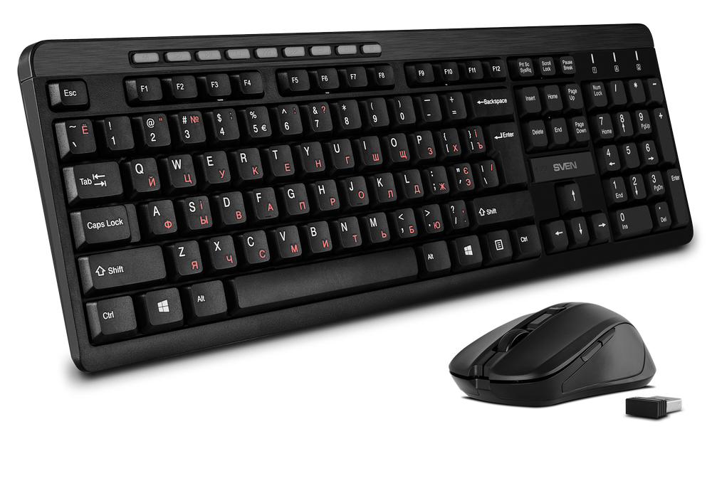 Клавиатура и мышь SVEN KB-C3400W