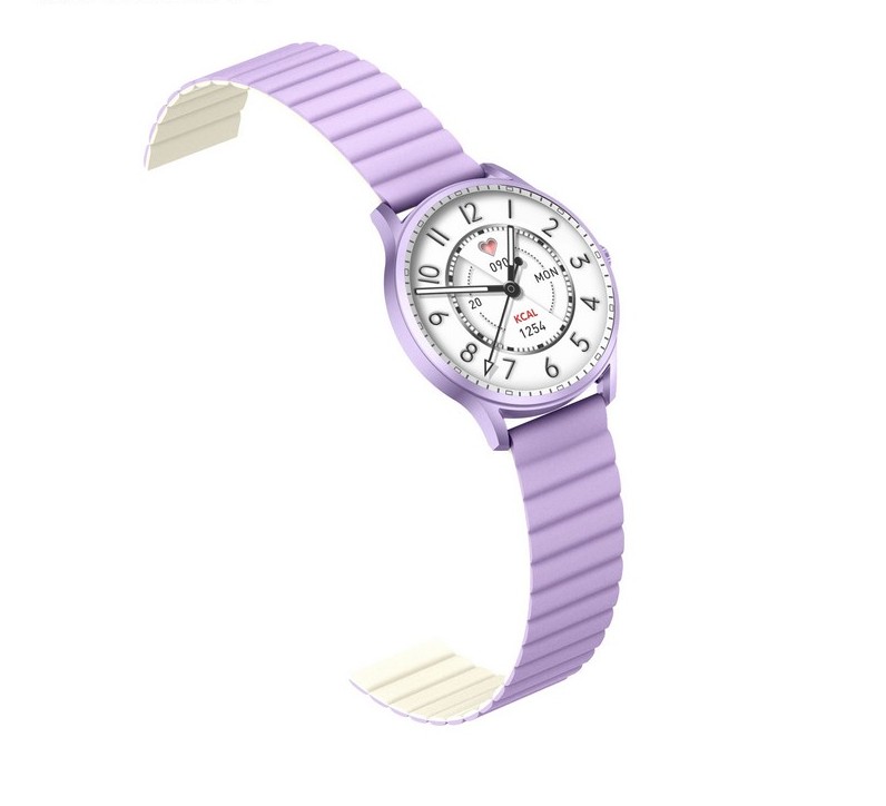 Kieslect Smart Watch Lora, Bling Strap, Purple