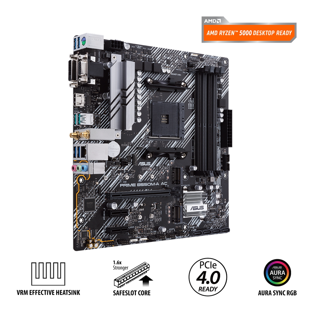 MB AM4 Asus PRIME B550M-A mATX