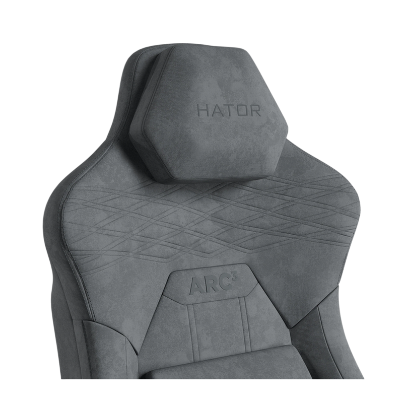 Scaun Gaming HATOR Arc 3 XL Velur Gri