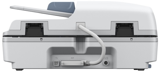 Scaner de documente cu alimentare automată Epson WorkForce DS-7500N, A4, Gri
