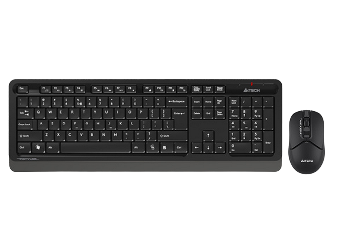 Клавиатура и мышь A4Tech FG1012S, Беспроводное, Чёрный