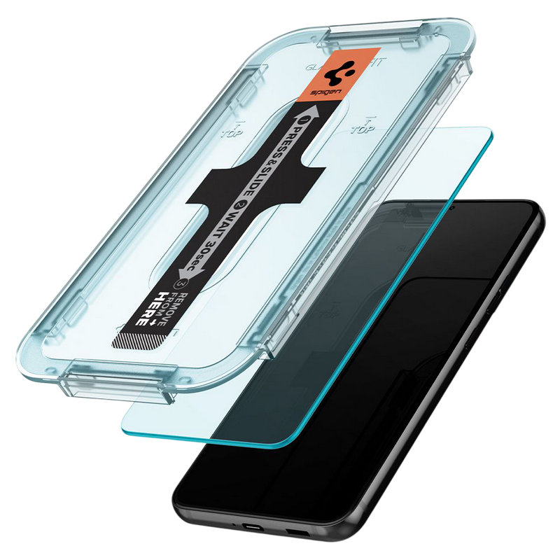 Spigen Samsung S22, EZ FIT, 2pcs, Tempered Glass