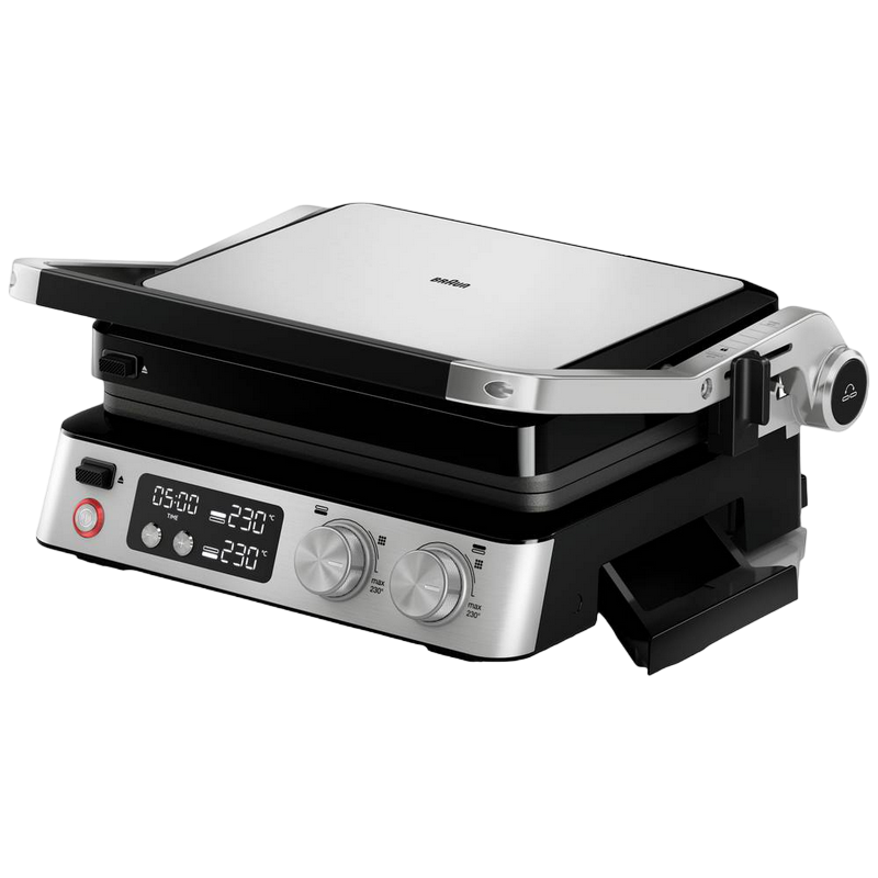 Grătar electric Braun CG 7040, 2000W, Negru | Oţel inoxidabil
