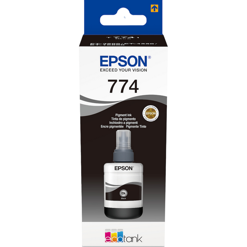 Ink Cartridge Epson T77414A black bottle 140ml