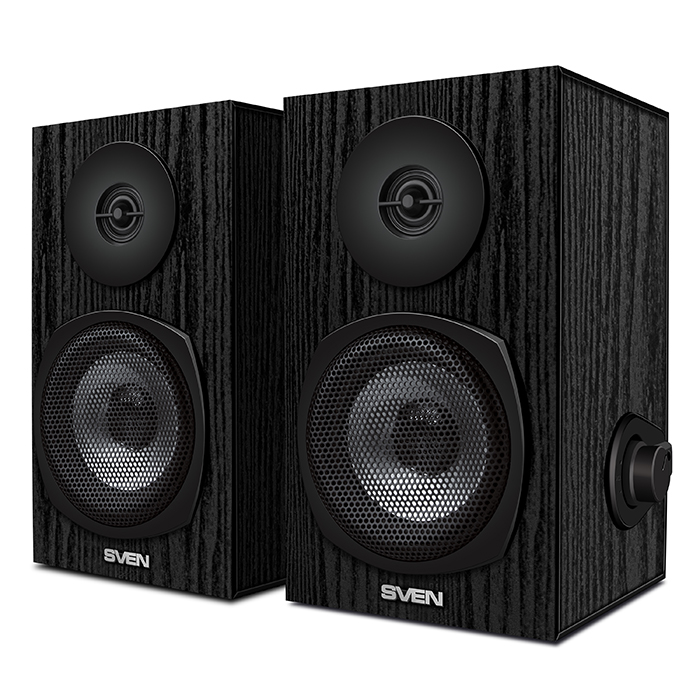Компьютерные колонки 2.0 SVEN SPS-575, Чёрный