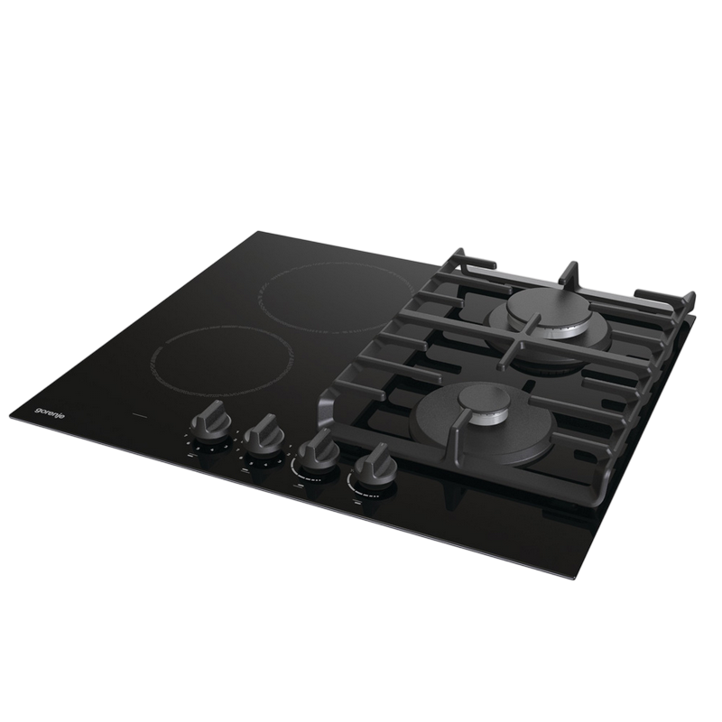 Plită incorporabilă mixtă Gorenje GCE691BSC Negru