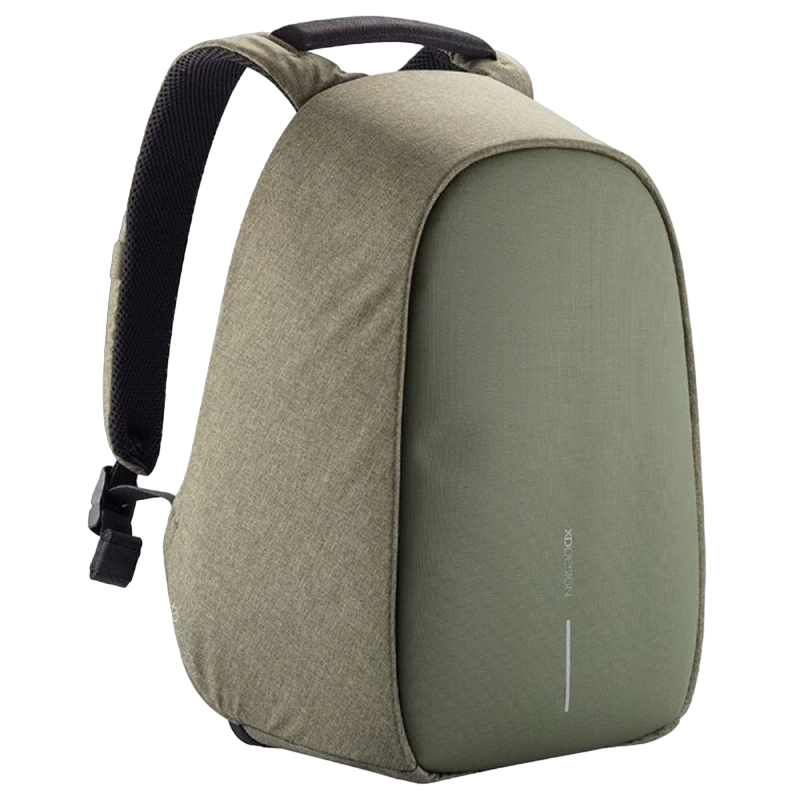Backpack Bobby Hero Regular, anti-theft, P705.297 for Laptop 15.6" & City Bags, Green