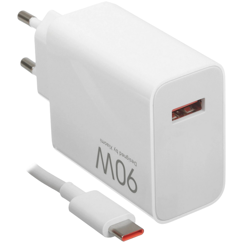 Încărcător Xiaomi HyperCharge Combo (Type-A) Alb