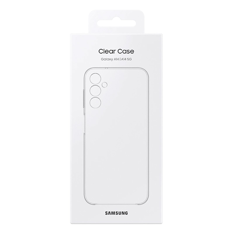 Original Sam. Clear Case Galaxy A14, Transparent