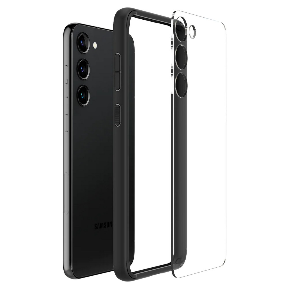 Spigen Samsung S23+, Ultra Hybrid, Matte Black