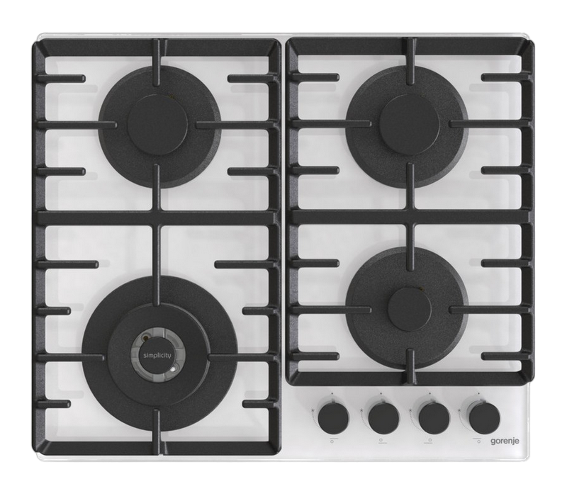 Газовая варочная панель Gorenje GTW 642 SYW, Белый