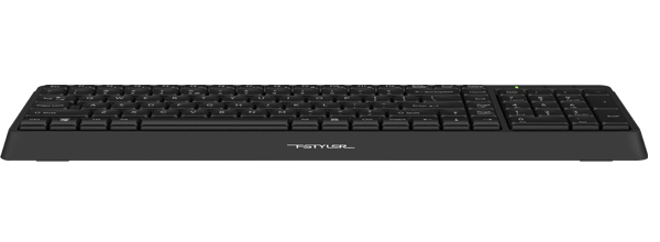 Клавиатура A4Tech FK15, Проводное, Чёрный