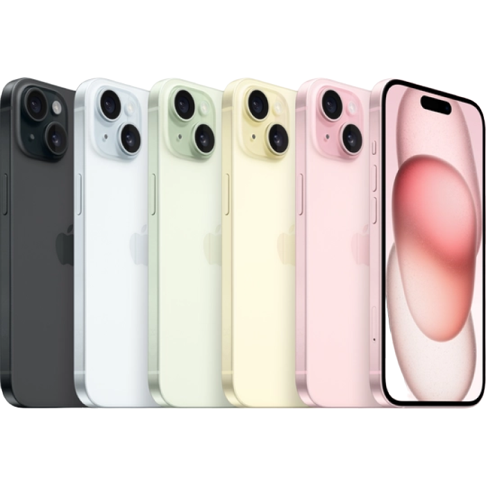 iPhone 15, 128GB Black MD