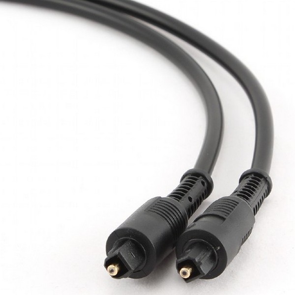 Cablu audio Cablexpert CC-OPT-10M, Toslink - Toslink, 10m, Negru