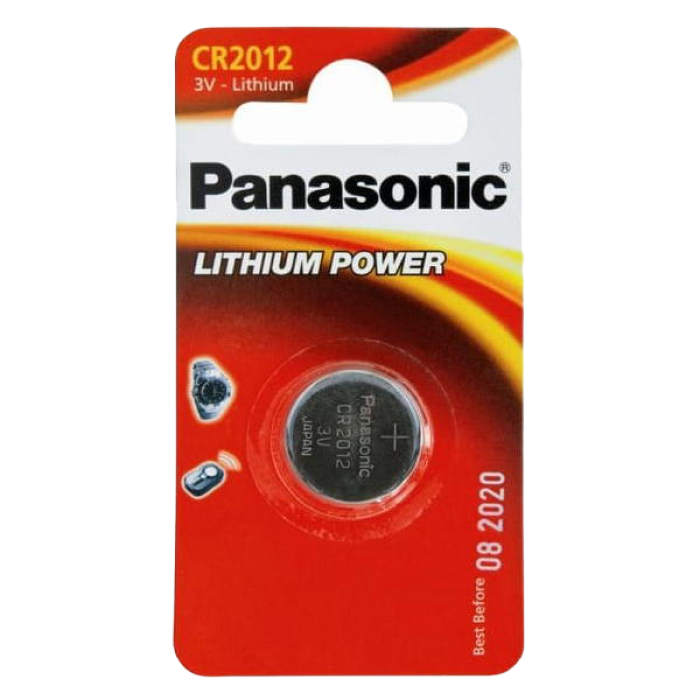 Дисковые батарейки Panasonic CR-2012EL, CR2012, 1шт.