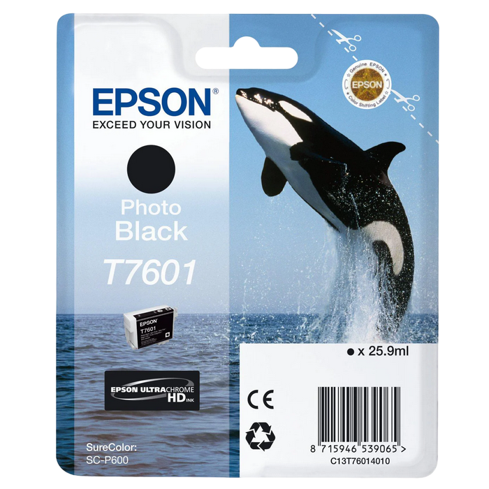 Ink Cartridge Epson T760 SC-P600 Photo Black, C13T76014010