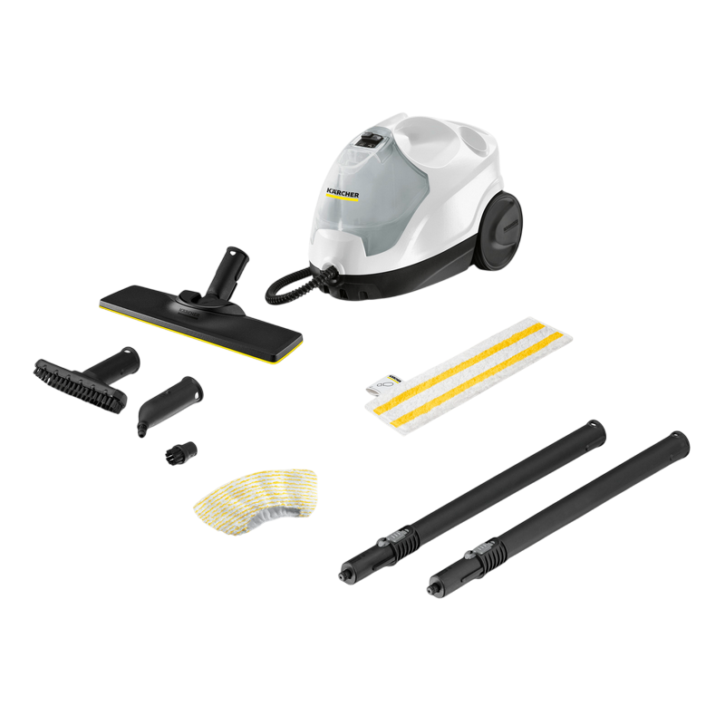 Aparat de curățat cu abur Karcher SC 4 EasyFix 1.512-630.0, Alb