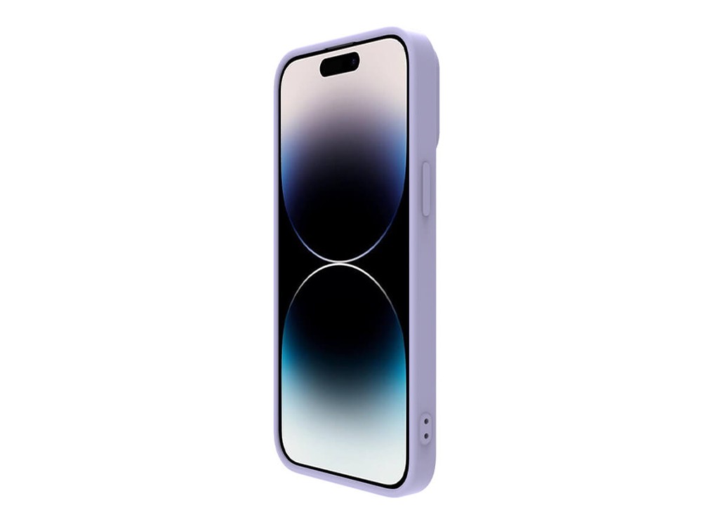 Чехол Nillkin iPhone 14 Pro, CamShield Silky Silicone, Фиолетовый