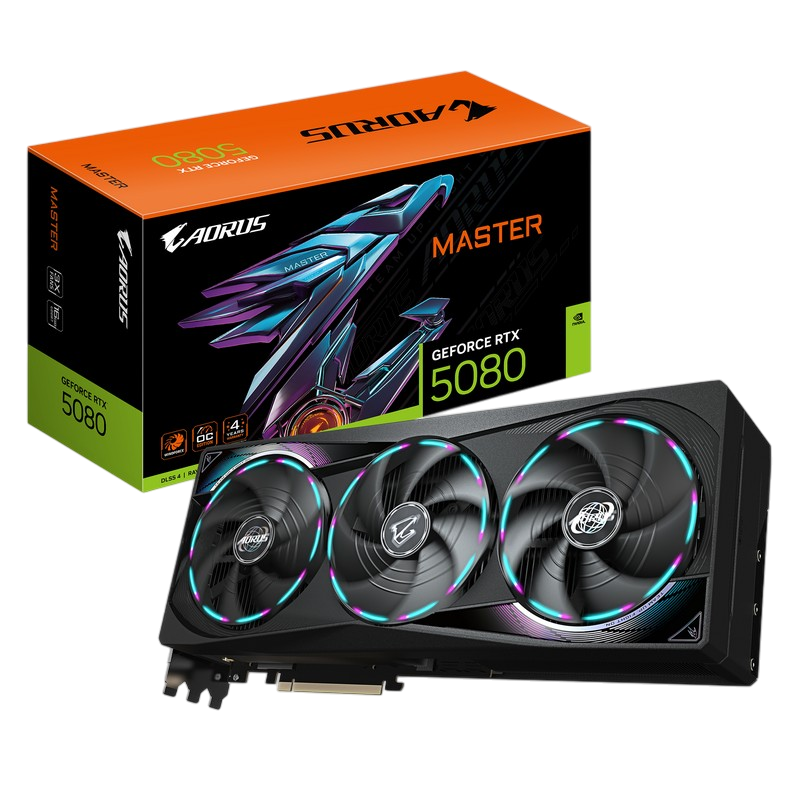 Placă Video Gigabyte GV-N5080AORUS M-16GD, 16GB GDDR7 256bit